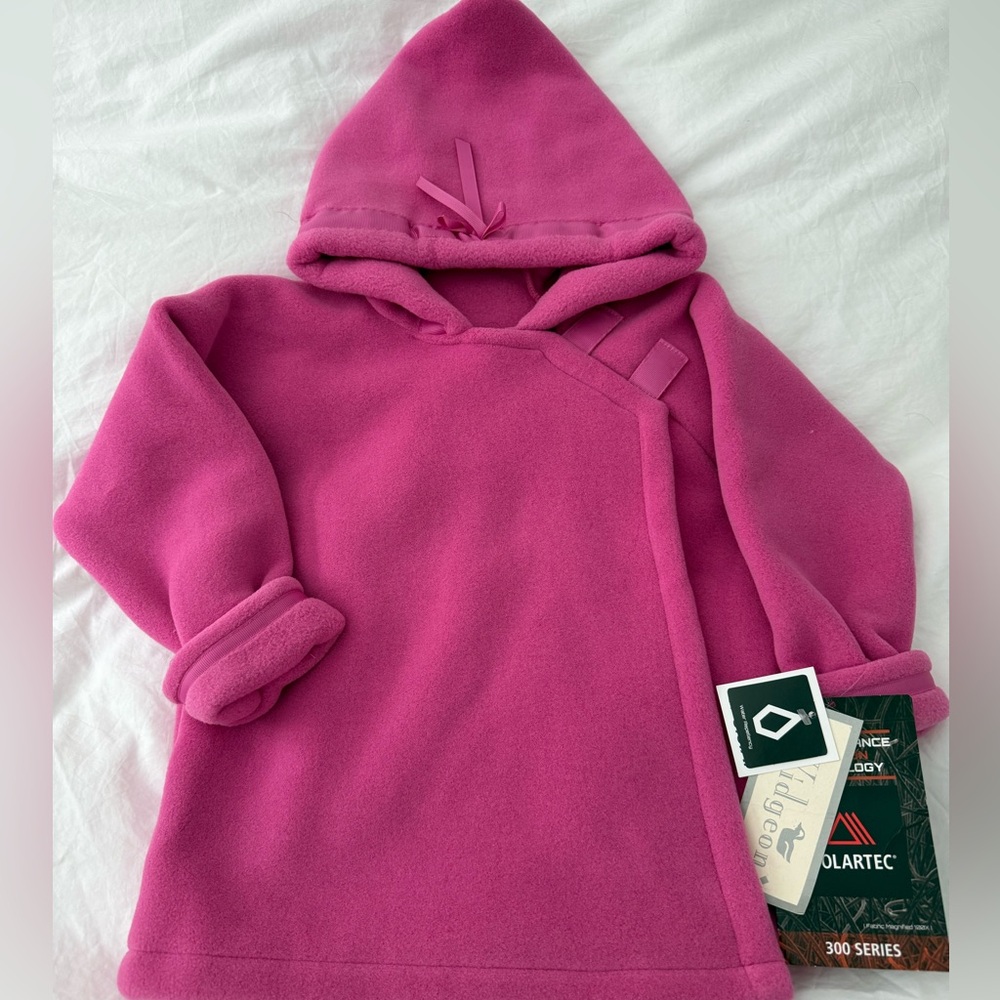 Widgeon NWT Size 4T Kids Pink Fleece Hooded Jacket